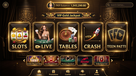 Main screen of QK777 Game casino page for PK players